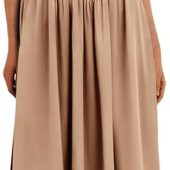 Zeagoo Womens Midi Dress Summer Short Sleeve Dress with Pockets 2025 Casual Floral T-Shirt Dress Flowy Beach Sundress