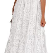 ABMOIU Women's 2025 Floral Tube Mini Dress Strapless Backless Party Club Short Ruched Bodycon Dresses