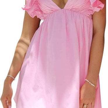 Shy Velvet Women's 2025 Summer Linen Maxi Dress Contrast Spaghetti Strap Dress Backless Sleeveless Casual Party Beach Dresses