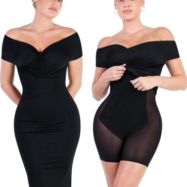 YMDUCH Women's Sexy Deep V Neck Cap Sleeve A-line Mini Club Party Dress