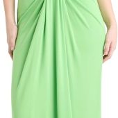 Nmoder Midi Dresses for Women A-Line Fit and Flare Dress 3/4 Sleeve V Neck Cocktail Wedding Guest Work Dress with Pockets