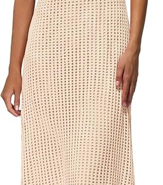 HOTOUCH Women's Summer Short Sleeve A-Line Midi Dresses Casual Floral T-Shirt Dress Flowy Beach Sundress with Pockets