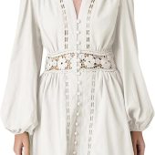 GRACE KARIN Womens Chiffon Dresses Flutter Sleeve Party Wedding Cocktail Dress Size 8-20