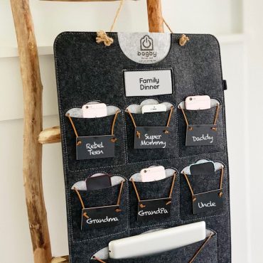 Better Screen Time Family Phone Tablet holder, Phone-Free Meals, Become An Unplugged Family And Manage Digital Parenting