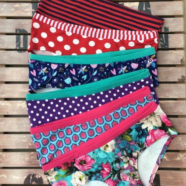 5+1 FREE Organic cotton ladies panty - made from GOTS certified organic cotton - pick 6 colors