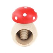 Wooden Mushroom Nut Cracker, Cute Handmade Nut Cracker, Wooden Kitchen Accessory, Unique Handmade Utensils
