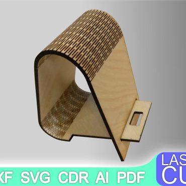 Wooden Phone Stand svg, stand svg, phone stand laser cut, phone stand laser cut file, CNC Router, Digital, Vector Files, Dxf, Cdr, Ai, Svg