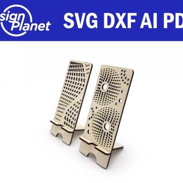 Laser cut PHONE stand svg. Easy to use glowforge files and laser cut files. Double phone holder