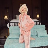 Pajamas Set Long Sleeve for Women - Winter Velvet Pajamas - Velvet Women PJs - Gift for Her