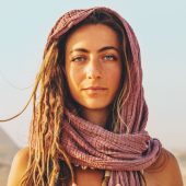 Soft Double-Layered Natural Cotton Scarf