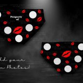 Property of  Bikini Womens Underwear, Digital Download DESIGN ONLY png