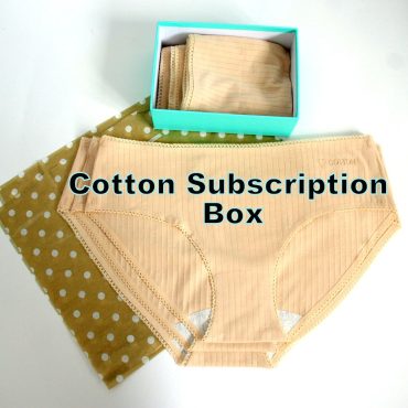 Daily Essentials Box, Subscription Gift for Her, Cotton Underwear Box, Choose the Duration for Your Subscription 3 - 12 months
