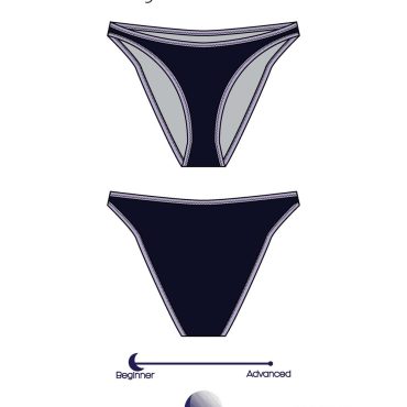 Thyme Brief/ DIY UNDERWEAR/Digital PDF Sewing Pattern