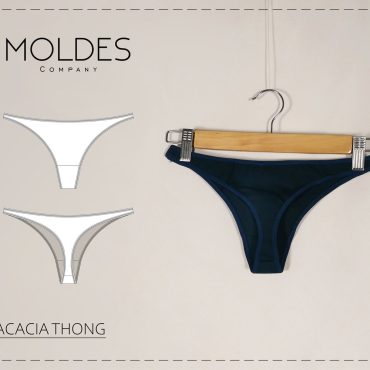 Acacia Thong Sewing Pattern, PDF Digital Pattern, Brazilian Style Thong (13 sizes)