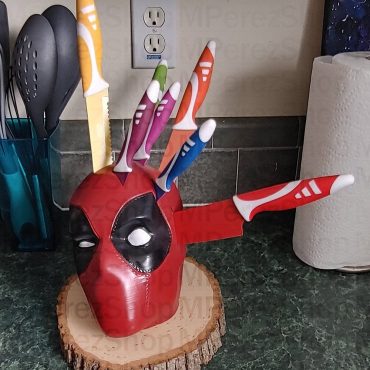 Deadpool Knife Holder for Kitchen storage