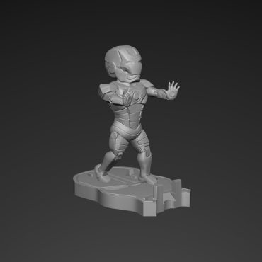 Iron Man - Phone Holder | Marvel | STL Model | 3D Printable