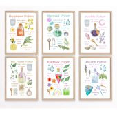 Printable Mud Kitchen Recipe Cards, Magic Fairy Potion Cards, Montessori Materials, Outdoor Play, Nature Play, Forest School, Homeschool