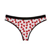 Heart Lollipop Pattern Women's Thong Underwear - Cute and Comfy!