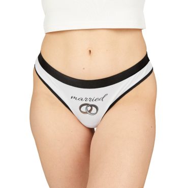Women's Thongs "Married" / Women's Underwear "Married" / Wife's Underwear / Wife's Thongs
