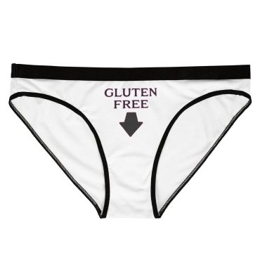 Gluten Free Women's Underwear, Bachelorette Party Underwear, Honeymoon Lingerie, Valentine's Day Gift, Anniversary Gift, Gift for Her