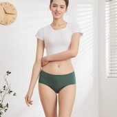 Goat Union Midi Period Briefs with Organic Cotton Lining - Full Coverage & Heavy Flow