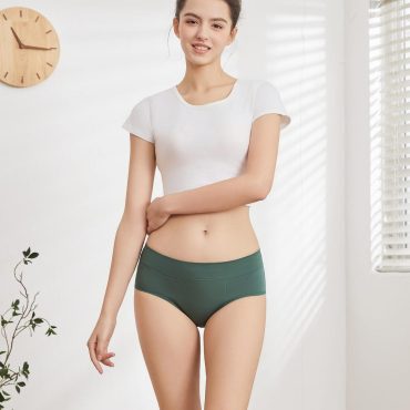 Goat Union Midi Period Briefs with Organic Cotton Lining - Full Coverage & Heavy Flow