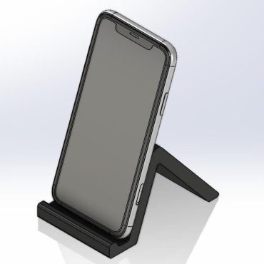 Phone Stand STL File for 3D Printing