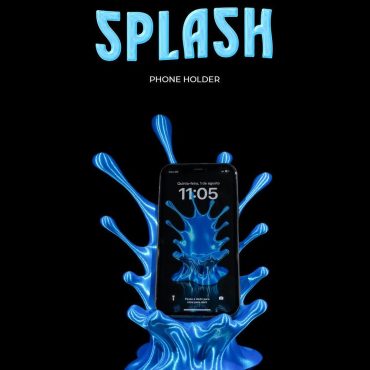 Splash Phone Holder | Original Phone Stand | 3D printing | High quality