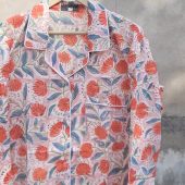 100% Pure Cotton Pajamas , Women's Cotton Pjs , Soft Cotton Pajamas Set , Unique Printed Pajamas Set , Block Print Pj Sets , Printed Pajamas