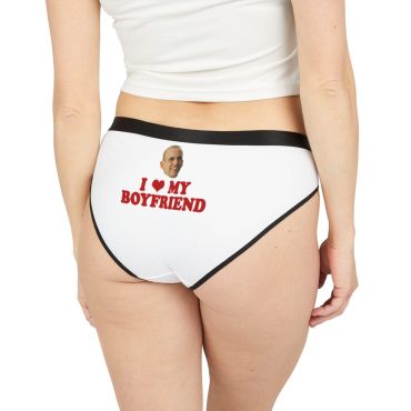 Personalized Women's Underwear, I Heart My Boyfriend, Custom Face Underwear, Valentine's Day gift for Her, Wedding Gifts