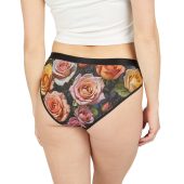 Floral Women's Underwear, Romantic Boudoir Lingerie, Comfortable Briefs, Gift for Her, Summer Vibes, Feminine Intimates, Couple Bridal