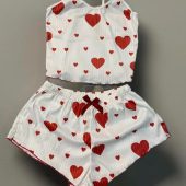 Women's Pajamas - 2 PCS - Soft Casual Love Printing