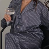 Pajama Set,Silk Pajama Set,Silk Pajama Set,Silk Shirt,Oversize Shirt,Sleepwear,Sleepwear,Home Set,Silk Shirt and Pants