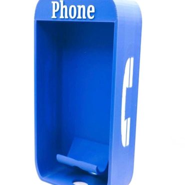 Phone Booth Inspired Cell Phone Booth Stand Compatible with Smartphones and iPhone 14 Pro Max Universal Phone Holder Vintage Desk Decor