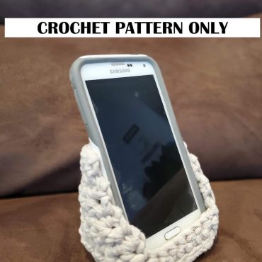 CROCHET PATTERN -- Cell Phone Stand