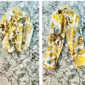 Women's Pajamas | Cotton Pajamas | PJ Sets | Owl Print Pj | Nightwear | Loungewear | Long Sleeve Pajamas | Luxury Pajamas | Organic Cotton