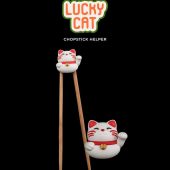 Lucky Cat Chopstick Helper | Maneki-neko Chopstick Helper | 3D Printed | Household | Kitchen Accessories | SUSHI | Asian Cutlery