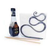 Forged napkin holder, wrought iron paper napkin holder, kitchen decor, kitchen storage, rustic napkin holder, handmade kitchen accessories