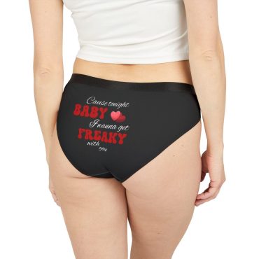 I Wanna Get Freaky With You!|90s R&B Throwback Underwear|Old School romance |women"s underwear|fun gift for girlfriend|comfortable underwear