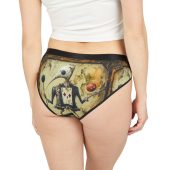 Vintage Carnival Artistic Women's Underwear, Unique Playing Card Fantasy Lingerie, Gift for Her, Playful Underwear, Halloween or Cosplay