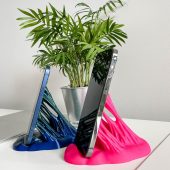 Melting Slime Phone Stand Unique Gum Phone Holder - Customizable Desk Organizer, Perfect Gift for Gamers Stylish Gift Idea for Teenager