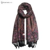 Pashmina Scarf flower festival pashmina shawl hippie Shawls Women Head Wraps Light Weight Stole Mothers Day Gift Bohemian Style Gift for her