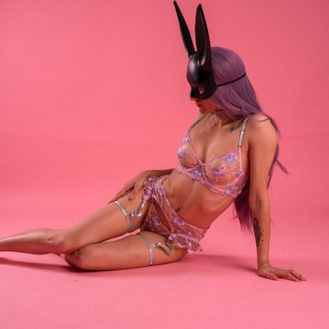 Premium Pink Floral Lingerie Set | Gift for Women | Underwear | Pink Lingerie Set