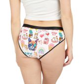 Cute Cat Print Women's Underwear, Fun Cat Mom Briefs for Cat Lovers, Unique Loungewear, Gift for Pet Owners, Meow Briefs