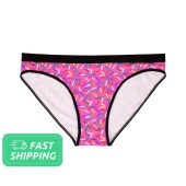 Pink Rainbow Sprinkles Women's Underwear / Candy Women's Underwear