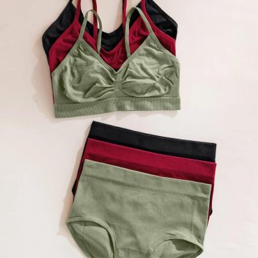 Women's Underwear Set Polyamide High Support Women Underwear Gifts