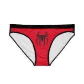 Spider Women's Underwear, Black Red Lingerie, Gothic Gothic Spider Panty, Halloween Costume, Spooky Intimates
