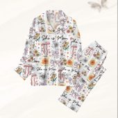 She Is Mom Coquette Bow Pajamas Set, Christian Women Pajamas, Mom Life Holiday Pajamas, Bible Verses Pjs, Mother's Day Gifts