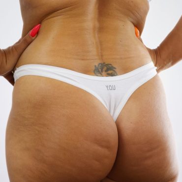 Organic Cotton White Thong - Sustainable Women's Underwear